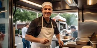 5 Culinary Tools That Changed How Street Food Is Made Food truck vendor at work