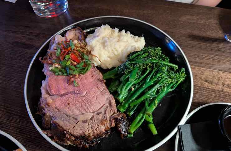 Prime rib at planet hollywood ny