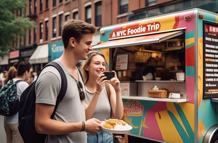New York Foodie Trip A couple on a foodie trip in New York City