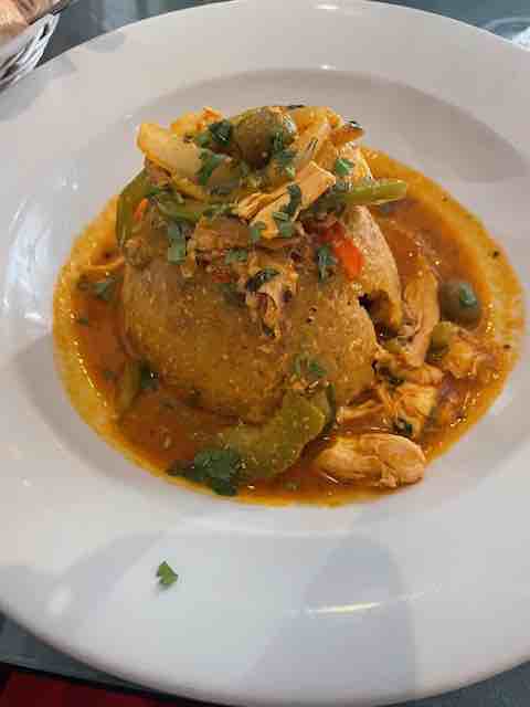 food at Papagallo restaurant and bar