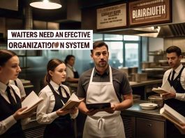organization system for waiters