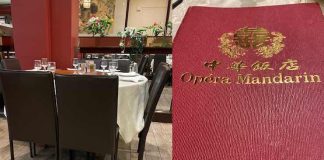 Ron’s Review of Opera Mandarin in Paris: A Chinese Restaurant That Is a Step into Old Hong Kong Opera Mandarin in Paris