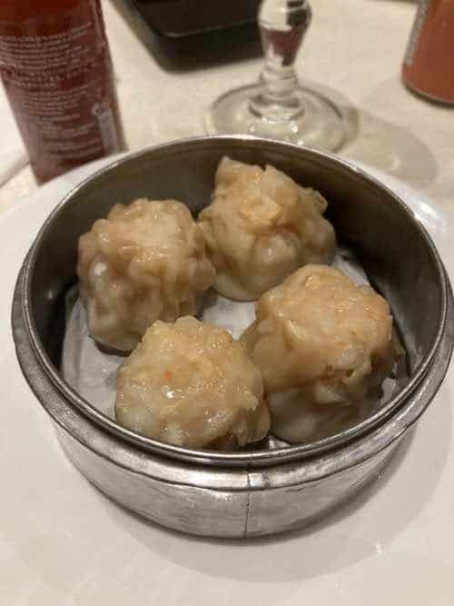 chinese food at Opera Mandarin in Paris