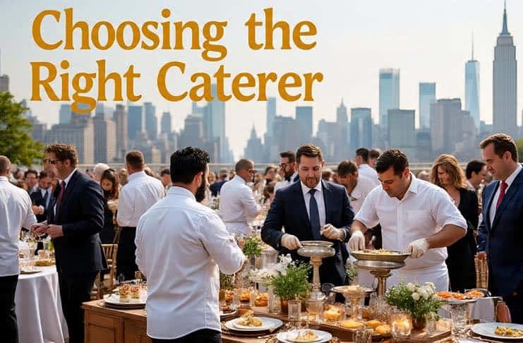 choosing a caterer