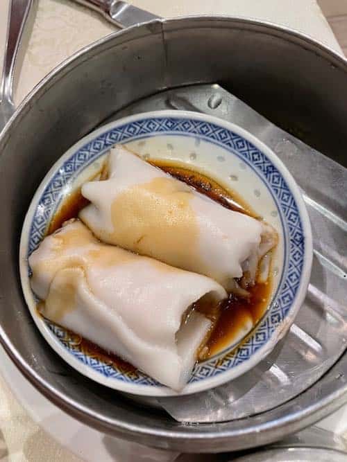 dumplings at Opera Mandarin in Paris