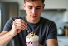 Can You Put THC in Regular Drinks? Here’s What You Need to Know guy adding thc drops to a milkshake drink