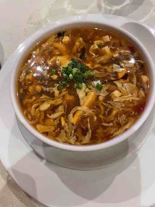 soup at Opera Mandarin in Paris