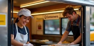 How Portable Storage Containers Solve Food Truck Expansion and Moving Challenges food truck with portable storage containers