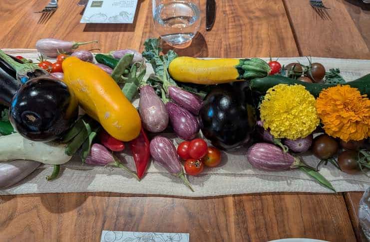 Tablescape at conrad hotel new york
