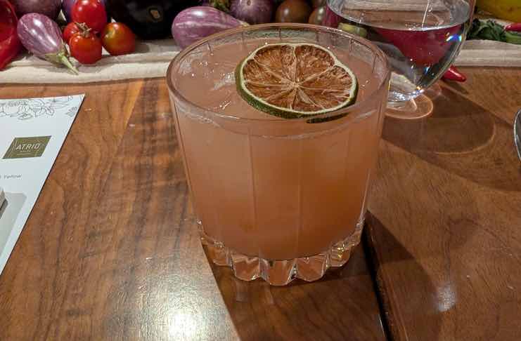 peach smash at The Conrad New York Downtown