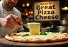 What Makes a Great Pizza Cheese? A Guide for Foodies chef checking a pizza cheese