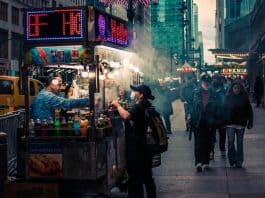 New York City vibrant Street Food Scene