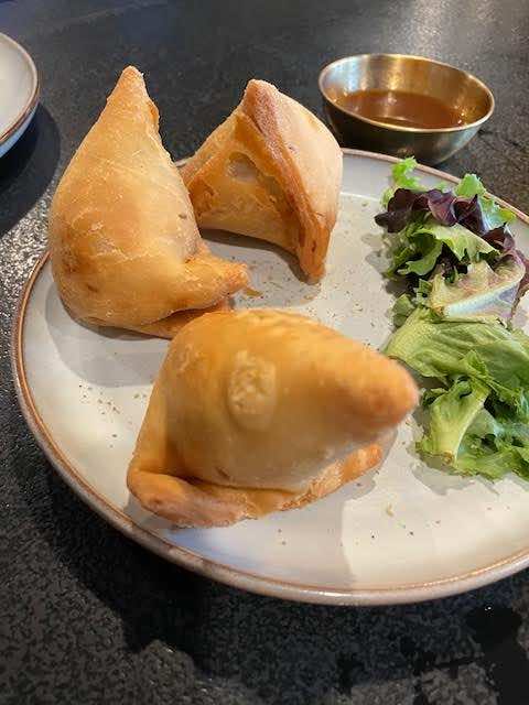 Ron's Visit To Lajawab Indian Cuisine: A Touch Of India In Florida SAMOSA at Lajawab Indian Cuisine