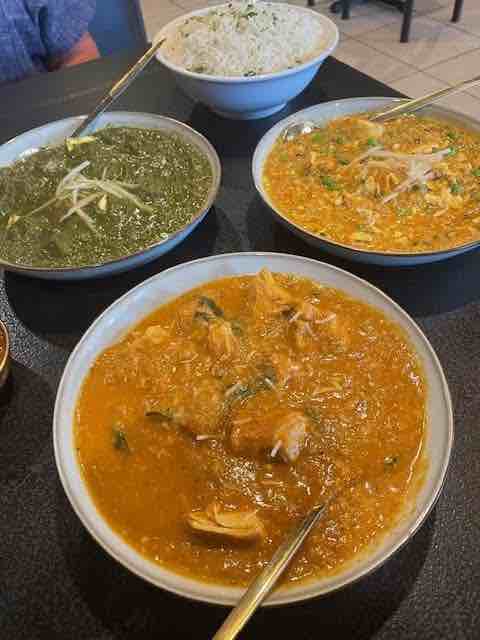 Ron's Visit To Lajawab Indian Cuisine: A Touch Of India In Florida THREE ENTREES at Lajawab Indian Cuisine