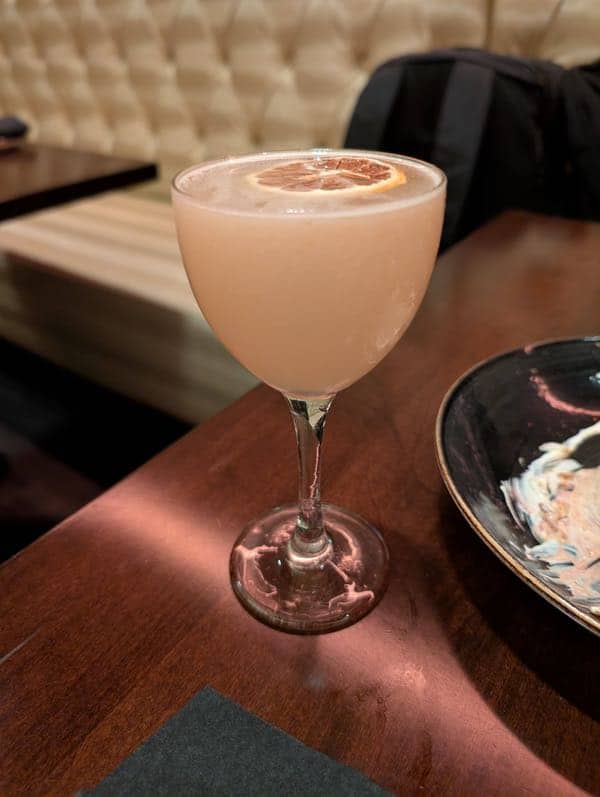 Off menu preview bourbon daiquiri with plum at the lotus bar nyc