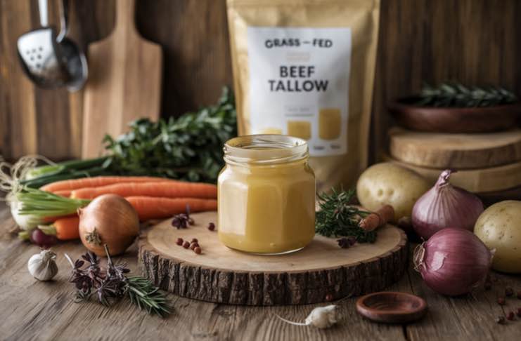 Beef Tallow: Elevate Your Street Food Flavors (And Your Doctor Won't Ask Why) grass fed beef tallow