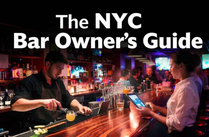 NYC bar in action