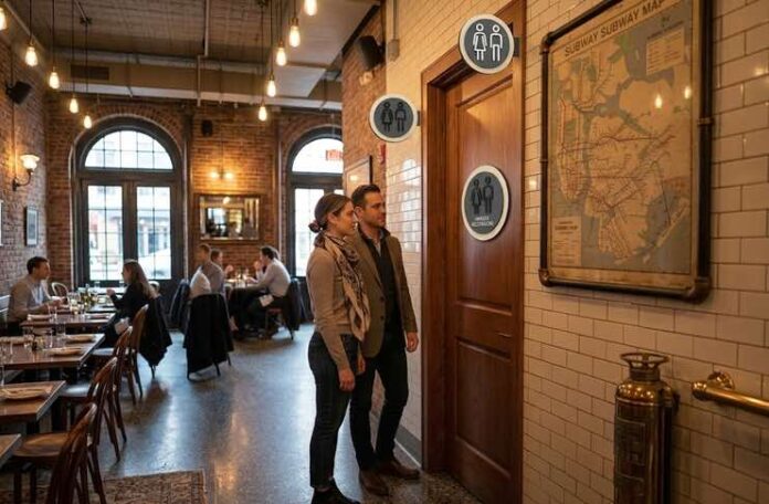 Unisex Restroom Signs For Restaurants: Functionality, Accessibility, And Guest Flow