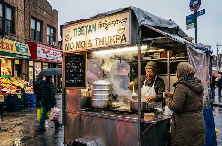 A Beginner's Guide To Tibetan Laphing: Queens' Cold Noodle Revolution — New York Street Food