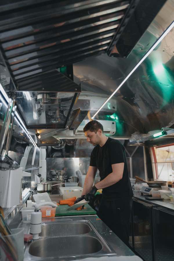 Knife Safety Tips For Food Truck Operators: Working Safe In A 4-Foot Kitchen Knife Safety Tips For Food Truck Operators: Working Safe In A 4-Foot Kitchen